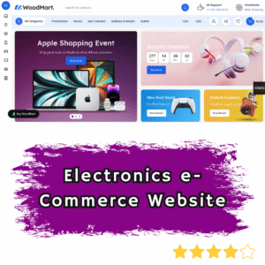 Electronics e-Commerce Website Template