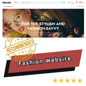 Fashion e-Commerce Website Template