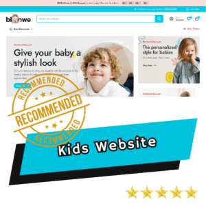 Kids e-Commerce Website Template