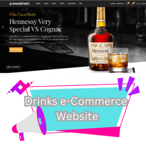 Drinks e-Commerce Website Template