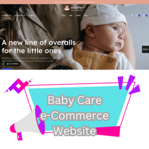 Baby Care e-Commerce Website Template