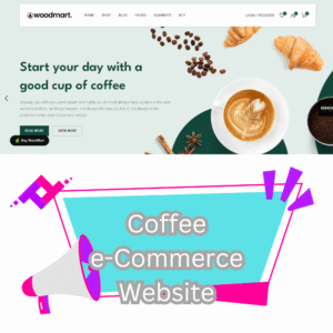 Coffee e-Commerce Website Template