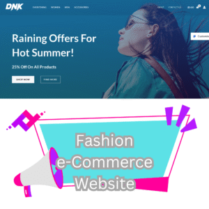 Fashion e-Commerce Website Template