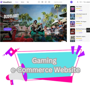 Gaming e-Commerce Website Template