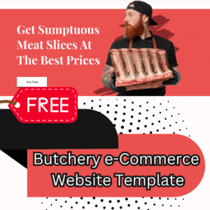 Butchery e-Commerce Website Template
