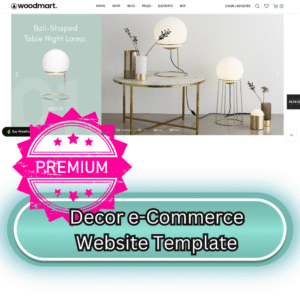 Decor e-Commerce Website Template 2025