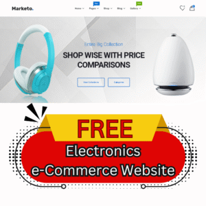 Electronics e-Commerce Website Template 2025