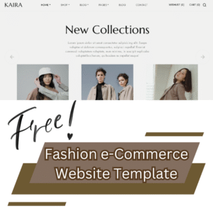 Fashion e-Commerce Website Template 2025