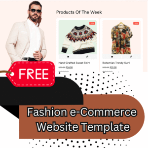 Fashion e-Commerce Website Template 2025