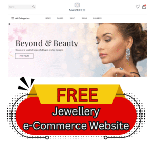 Jewellery e-Commerce Website Template 2025