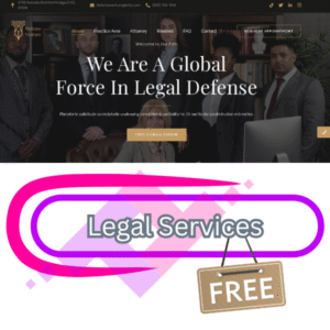 Legal Services Website Template