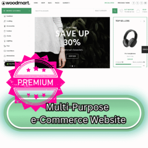 Multi-Purpose e-Commerce Website Template 2025