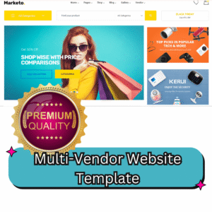 Multi-Vendor Website Template 2025