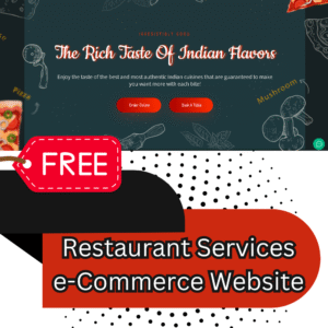 Restaurant Services e-Commerce Website 2025